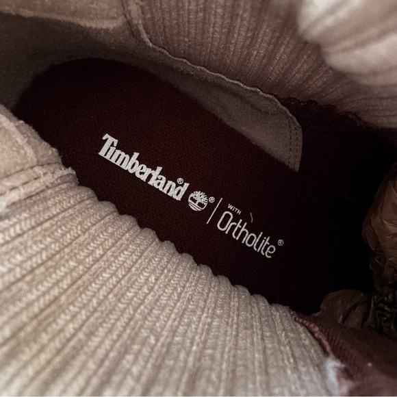 Timberland Women’s Cervinia Valley Chelsea Boot Light Taupe Size 10 NWT - Picture 13 of 15